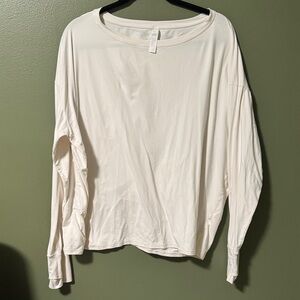 Zella Cream Long Sleeve Women's Top